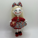 ハンドメイドドールチャーム　バックチャーム　お人形