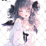 【A319】teatea.オリジナル 人物ステッカー