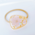 💛春のヘアゴム🌸 レジン 桜