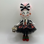 ハンドメイドドールチャーム　バックチャーム　お人形