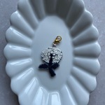 ミナペルホネンhandmadeキーホルダー「skip」