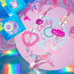 🐬💗ピンクイルカネックレス💗🐬