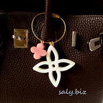 saly☆かわいいー！お花のキーホルダー