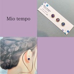 3粒set  ポリマークレイピアス【fantasy】8mm