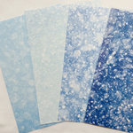 海外作家様　背景ステッカー　雪③