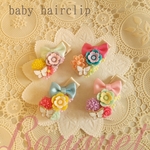 オーダー品＊ヘアクリップ親子セット