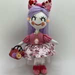 ハンドメイドドールチャーム　バックチャーム　お人形