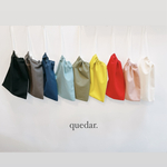 【全9色】バイカラー巾着袋　給食袋　上靴入れ　入園入学準備品