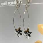 揺れるロゴ入り☆イヤリング/ピアス