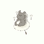 春の訪れ フレークシール