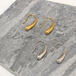  〝人気〟silver925 スモール カラー ドロップピアス 
