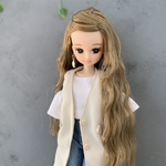 ⭐︎🆕 ロングジレ　ベージュ　リカちゃん服　リカちゃんアウトフィット