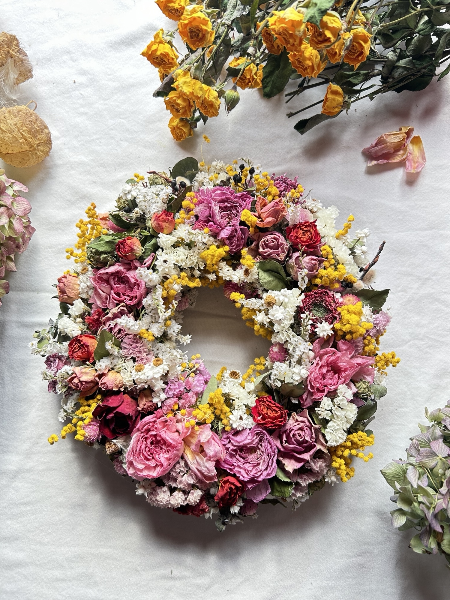 リューカデンドロン ゴールドストライクのドライフラワー