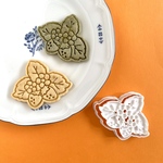 【クッキー型】いちご　苺の花　