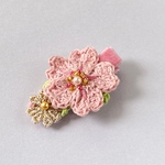 【今年も登場】桜と小花のヘアクリップ★お一人様1個まで★