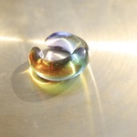 Rainbow（Ear cuff）：波動玉® 【現品一点物・特別価格】