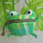 カエルの小銭入れ(みどり色)