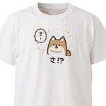 さんぽですか！！！！？？【ホワイト】ekot Tシャツ <イラスト：タカ（笹川ラメ子）>