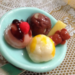 アイスクリーム三点盛り