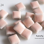 mini mosaic 5mm 【no.24 baby pink】セラミックタイル 30個