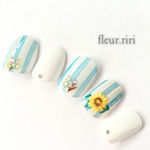 stripe sun flower