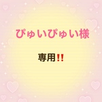 ぴゅいぴゅい様専用‼️