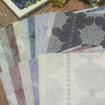 デ18.デザインペーパーコーヒー染めパック5