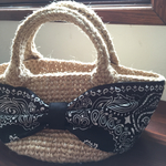 【yuri様専用】ビッグリボントートバック