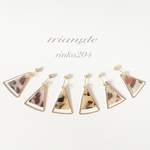 トライアングル ピアス/イヤリング