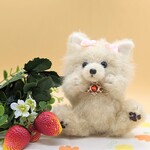 もふもふワンちゃん🍓ぬいぐるみ