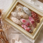 【まとめ割あり♡数量限定販売♡】　インド刺繍 ぱっちんぴん