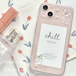 ୨୧iPhone16シリーズ対応୨୧ clear ribbon iPhone case【k】