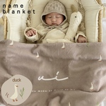 Blanket／duck（全4色）／ ブランケット 名入れ 出産祝い