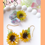 夏の花 向日葵ピアス＆イヤリング