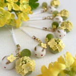 菜の花のストラップ