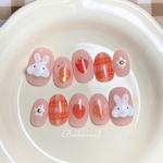 【現品販売】no.14 いちごインクネイル