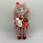 ハンドメイドドールチャーム　バックチャーム　お人形