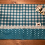 【再販】ランチョンマット【35×25】🍀ブルー