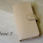 iPhone6/6s  本革ケース 手帳タイプ
