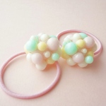 【dots】つぶつぶヘアゴム(マカロン)