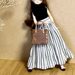 ロングスカート☆(ドール服)22センチドール服