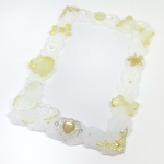 【新作❗️即購入OK‼️】黄色 イエロー B7 硬質ケース ホイップデコ L判 蝶