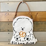 ビションのイラストポーチ（プレッツェル🥨）