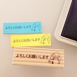 おもしろスタンプ【小学生ウケ抜群☆連絡帳はんこ ハンドメイド ラバースタンプ】