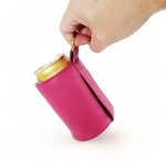 ビールキーパーⅡ<Pink＞ 保冷機能付き　シュリンクレザー