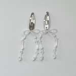 ribbon hairpin (c)〈ヘアピン〉〈ヘアアクセサリー〉〈リボンヘアピン〉
