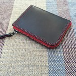 栃木ヌメのＬ字財布