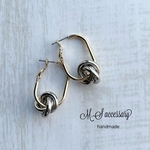 triple ring＊フープピアス