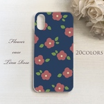 ［全機種対応］Cotoco.  お花のスマホケース⑅* TinaRose (iPhoneケース/Xperiaケース/Androidケース/AQUOSケース/Galaxyケース/花柄)