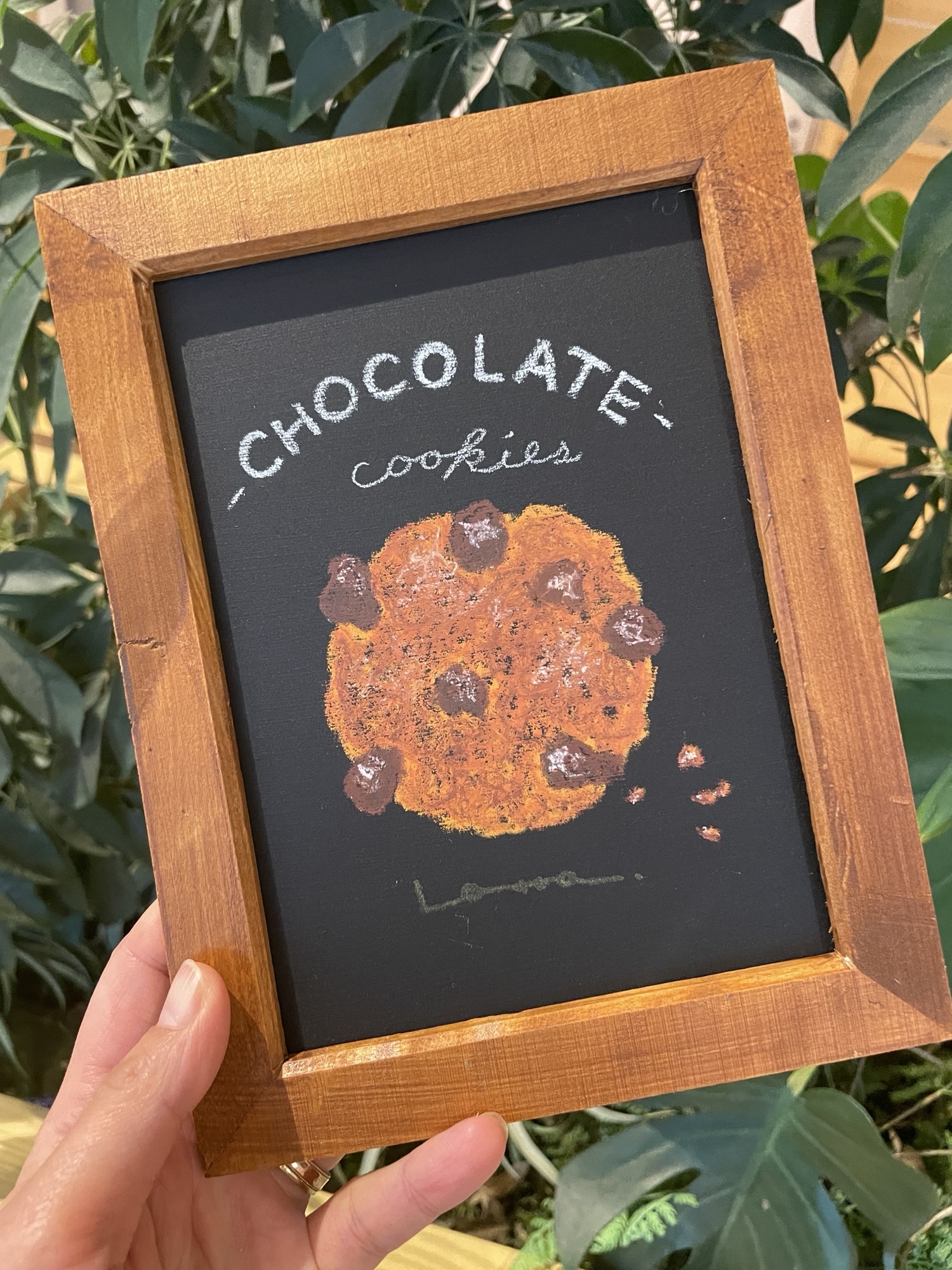 出産祝い☆オープンボックス入りチョークアート - Lottaチョーク